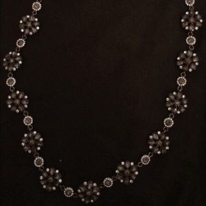 collar length statement necklace
